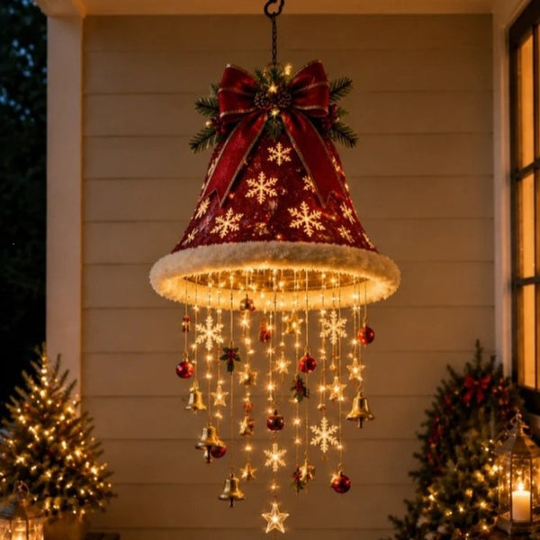 Santa Hat LED Hanging Decoration – Christmas Styles 01–05