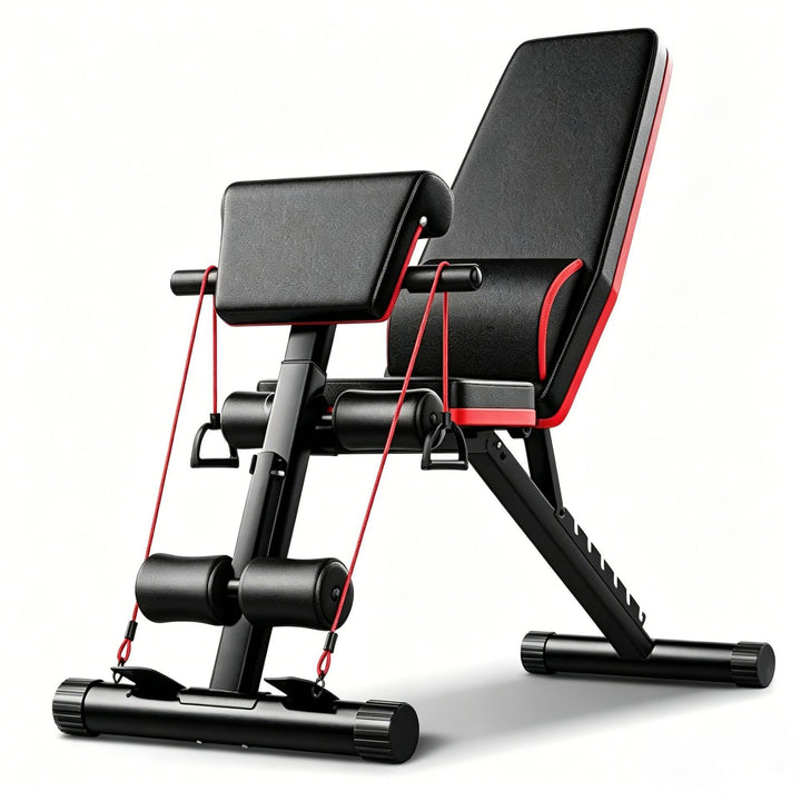 Adjustable Folding Weight Bench for Home Workouts