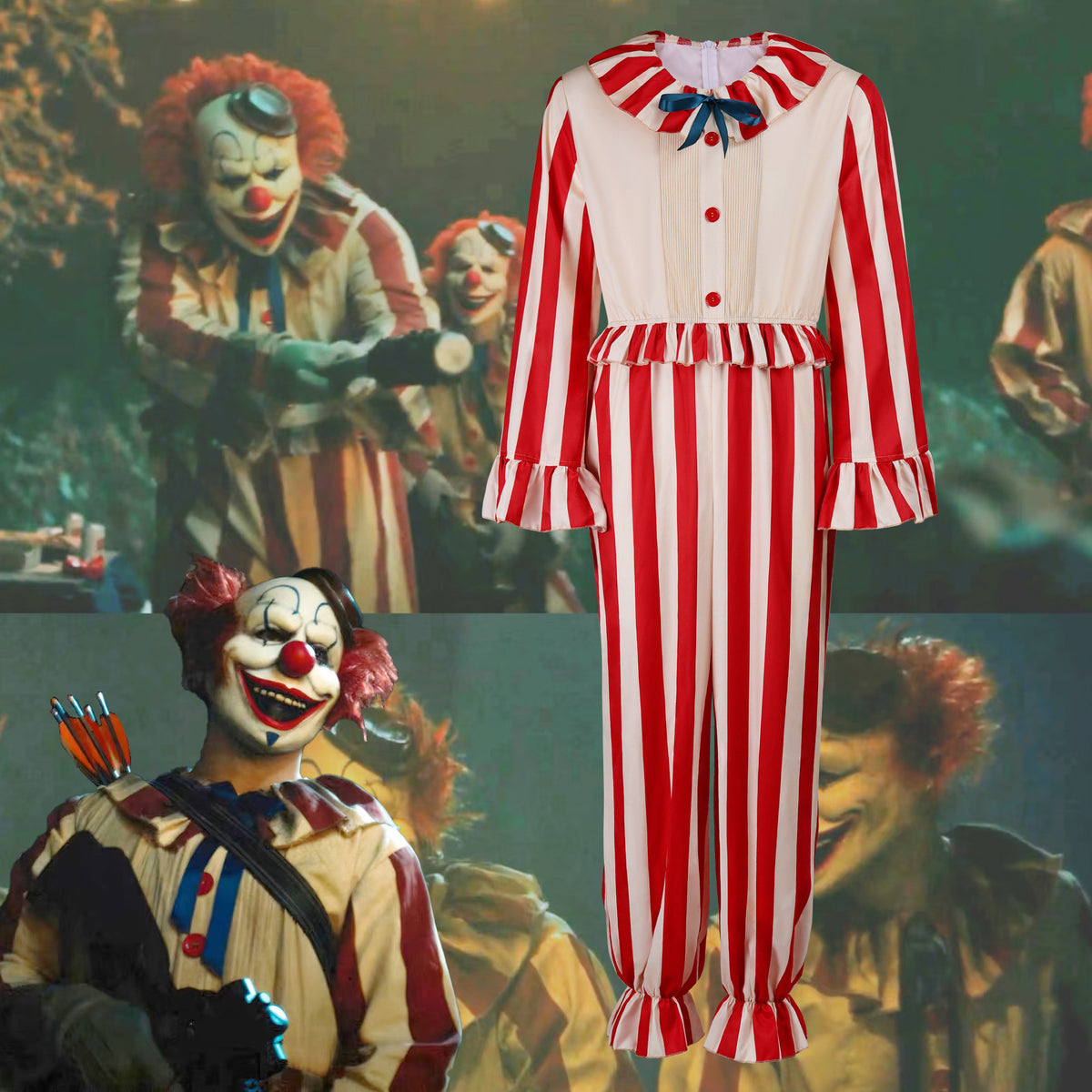 Horror Clown Costume | XS–3XL
