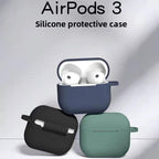 Silicone Case Cover for AirPods 3, 4, Pro 2 & Pro 3