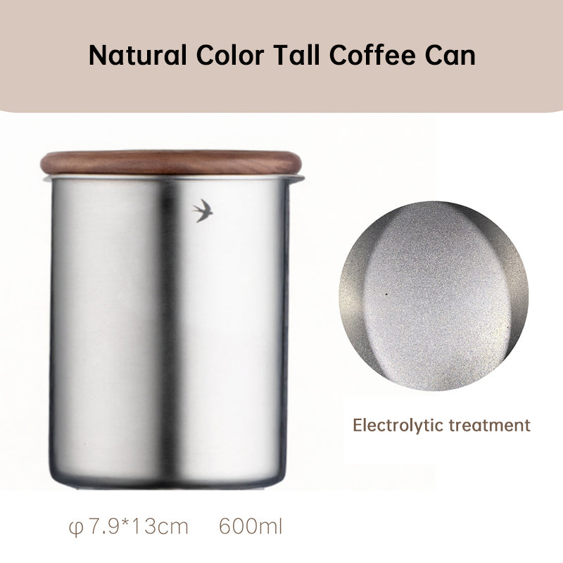 Stainless Steel Tea & Matcha Canister — detail view 3