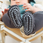 Baby & Toddler Cotton-Blend Knee-High Grip Socks