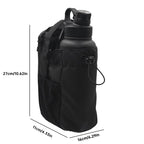 Magnetic Gym Organizer Bag with Phone & Bottle Pockets