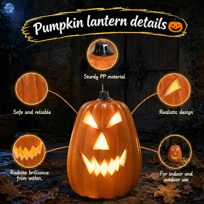 Lighted Pumpkin Lantern | Halloween Decoration