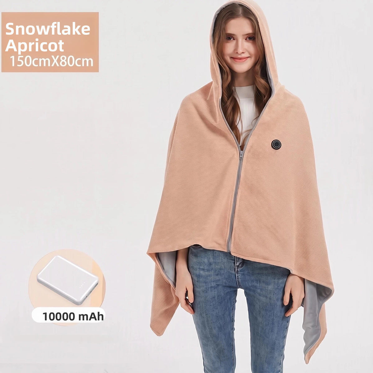 USB Heated Wrap Blanket | 150 × 80 cm
