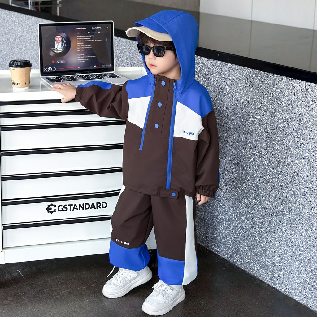 Boys' Hooded Two-Piece Outfit — detail view 3
