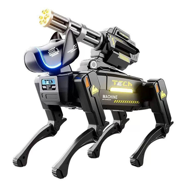 Robot Dog | Black Water-Bead Version & Battery Options
