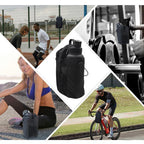 Magnetic Gym Organizer Bag with Phone & Bottle Pockets