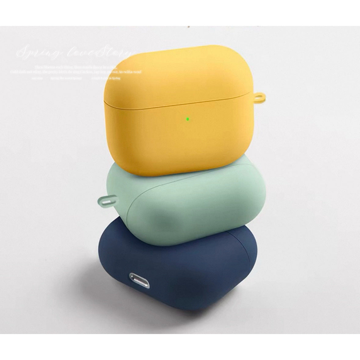 Silicone Case Cover for AirPods 3, 4, Pro 2 & Pro 3