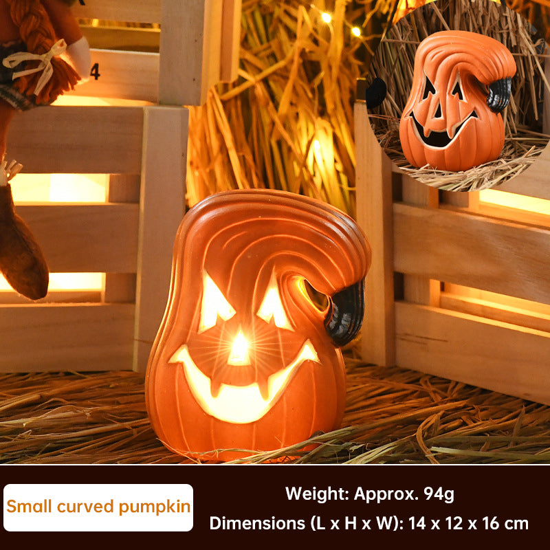 Lighted Pumpkin Lantern | Halloween Decoration