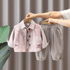 Boys' Pink Shirt & Trouser Outfit — detail view 6