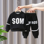 Boys' Letter-Print Two-Piece Outfit — detail view 6