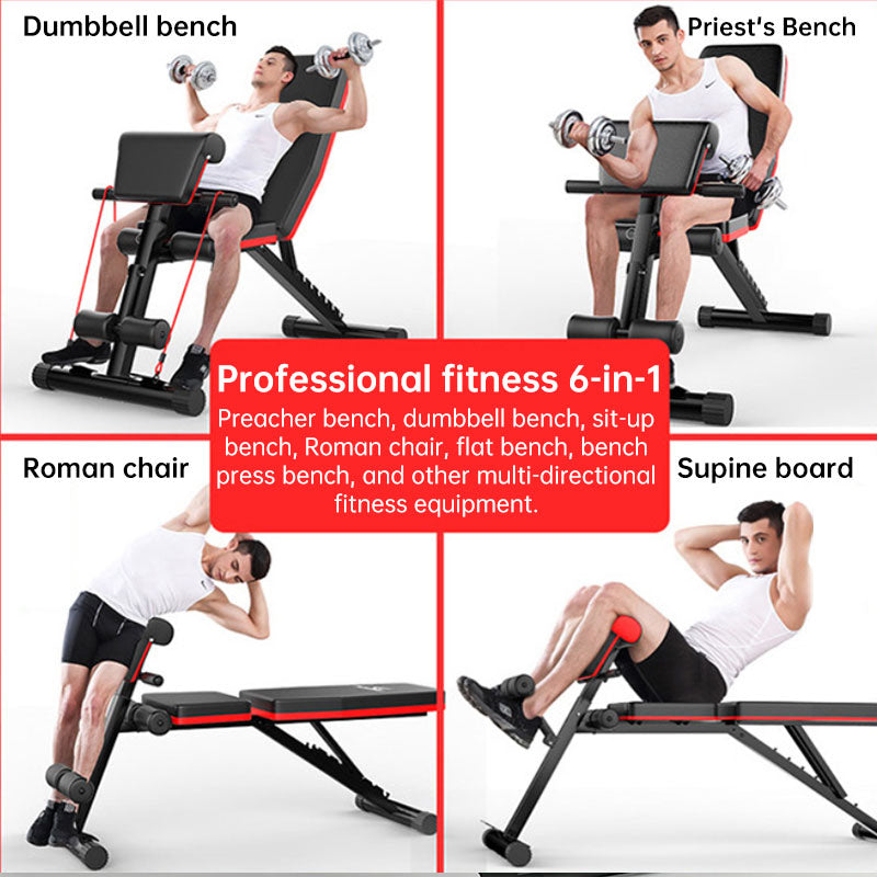 Adjustable Folding Weight Bench for Home Workouts