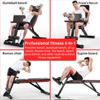 Adjustable Folding Weight Bench for Home Workouts