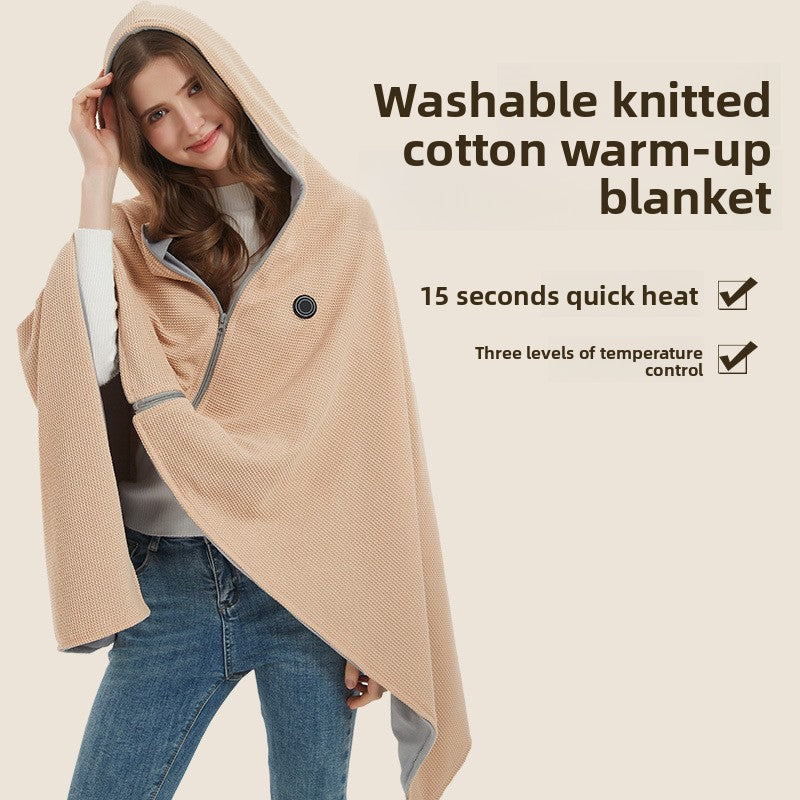 USB Heated Wrap Blanket | 150 × 80 cm