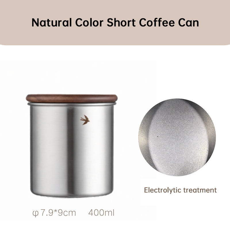 Stainless Steel Tea & Matcha Canister — detail view 4