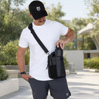 Magnetic Gym Organizer Bag with Phone & Bottle Pockets