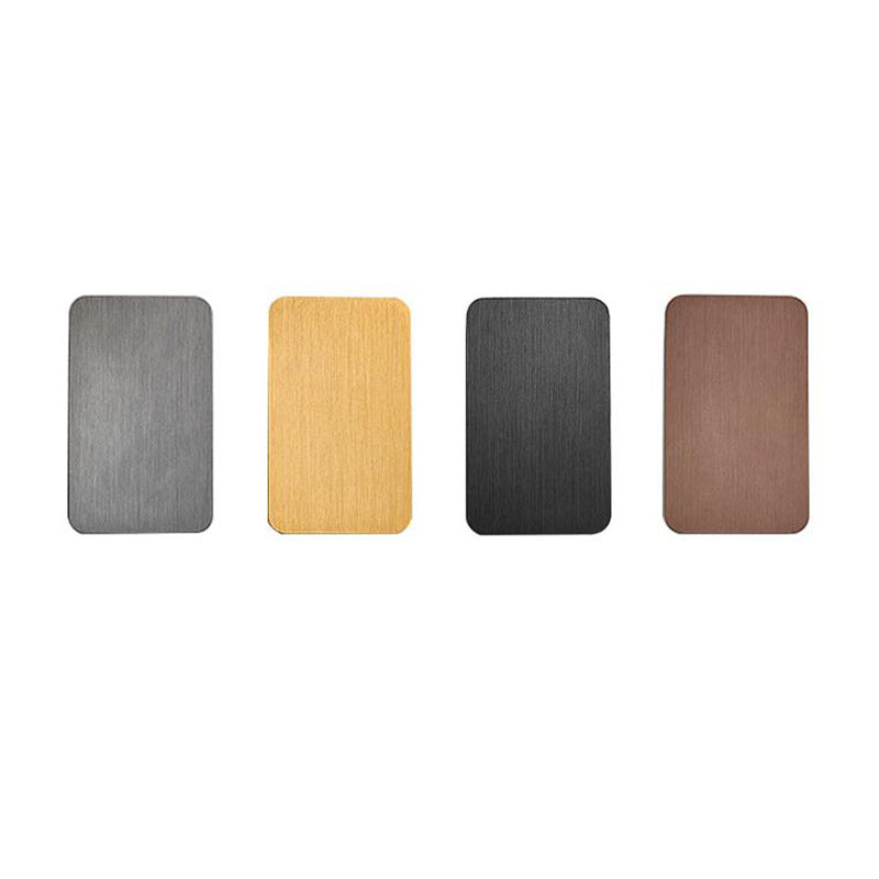 Brushed Aluminium LED Wall Lamp – Up & Down Lighting