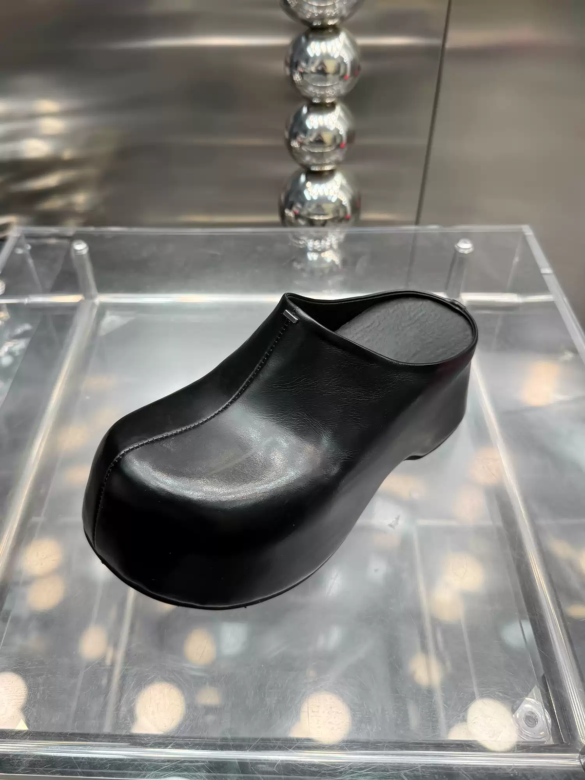 Platform Sandals | Black & White, Sizes 35–40
