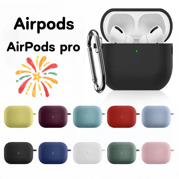 Silicone Case Cover for AirPods 3, 4, Pro 2 & Pro 3