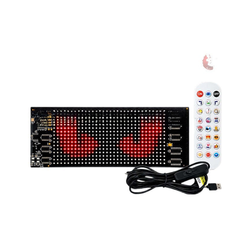 Flexible LED Display with App Control – Custom Text & Animations