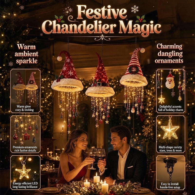 Santa Hat LED Hanging Decoration | Christmas Styles