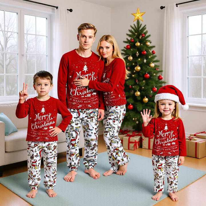 Festive Matching Pajamas | Individual Family Sizes