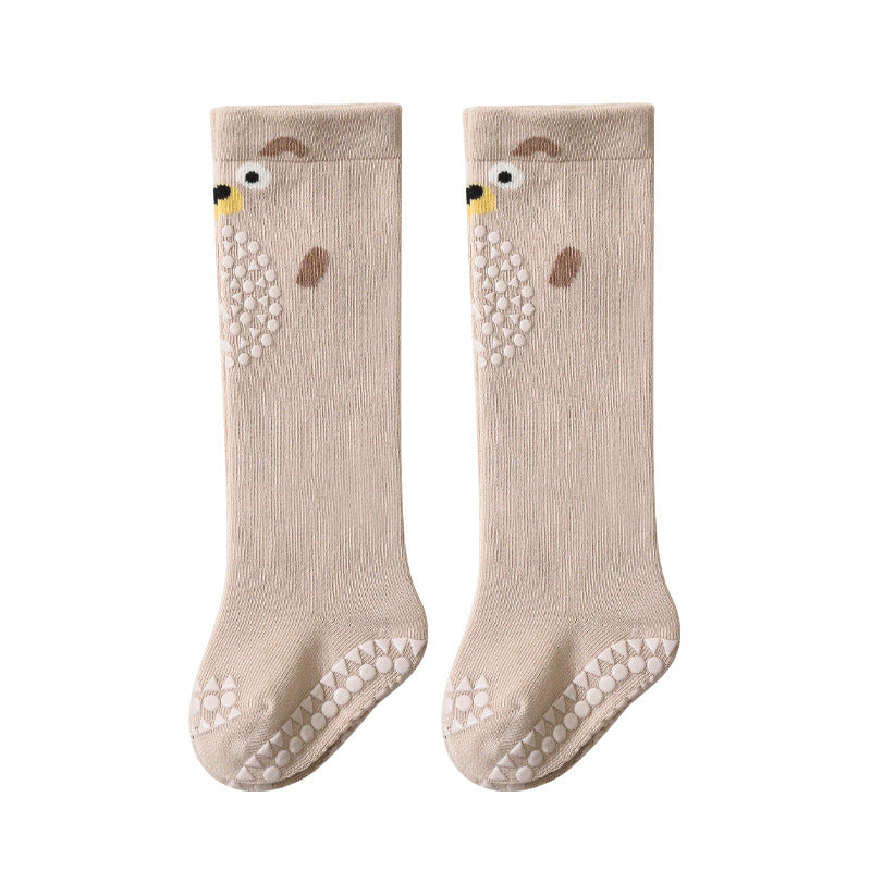 Baby & Toddler Cotton-Blend Knee-High Grip Socks