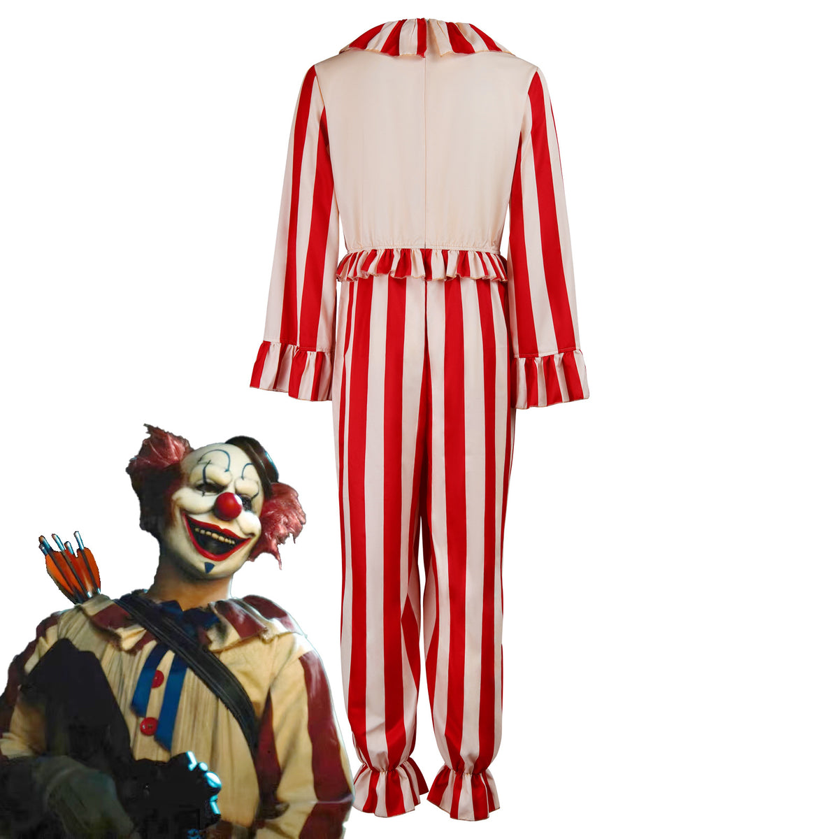 Horror Clown Costume | XS–3XL