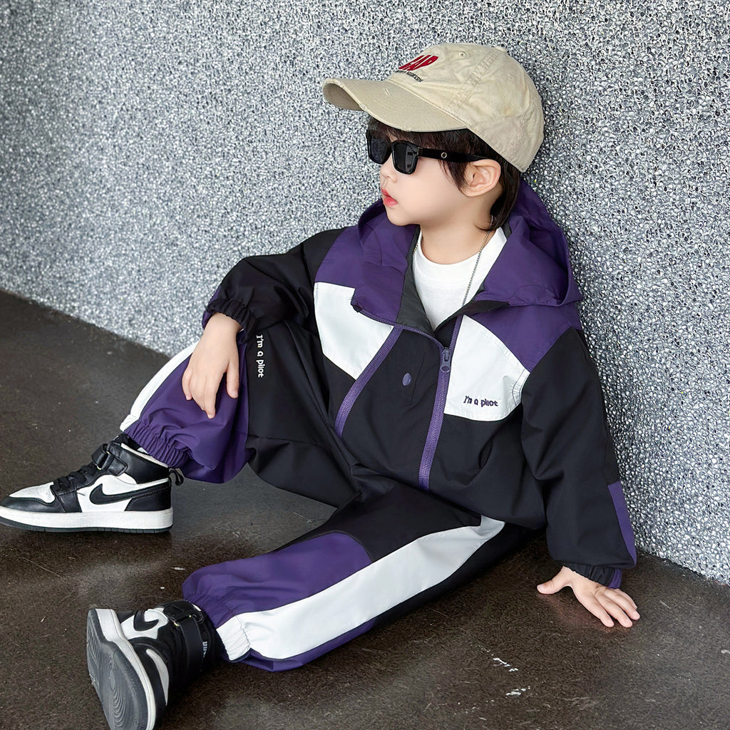 Boys' Hooded Two-Piece Outfit — detail view 4