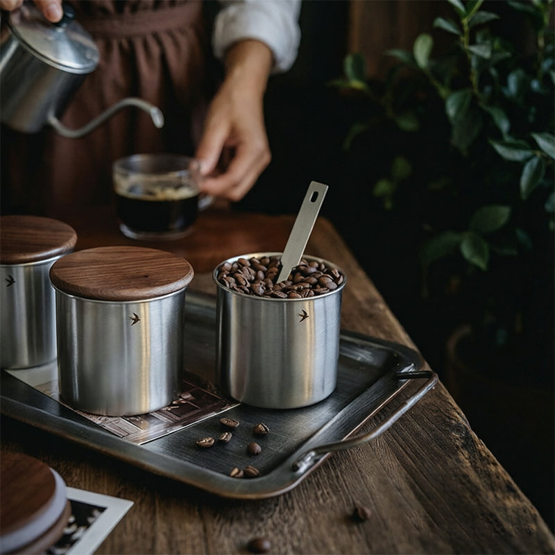 Stainless Steel Tea & Matcha Canister — detail view 5