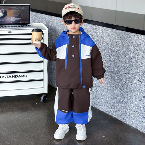 Boys' Hooded Two-Piece Outfit — product view
