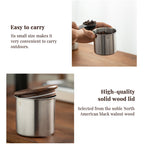 Stainless Steel Tea & Matcha Canister — detail view 7