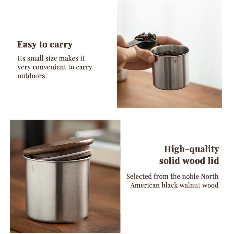 Stainless Steel Tea & Matcha Canister — detail view 7