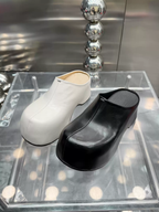 Platform Sandals | Black & White, Sizes 35–40