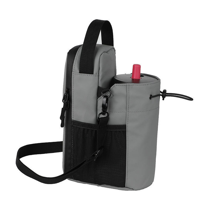Magnetic Gym Organizer Bag with Phone & Bottle Pockets