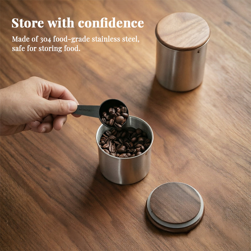 Stainless Steel Tea & Matcha Canister — detail view 8