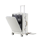 Front-Opening Suitcase with TSA Lock & Brake Wheels — detail view 4