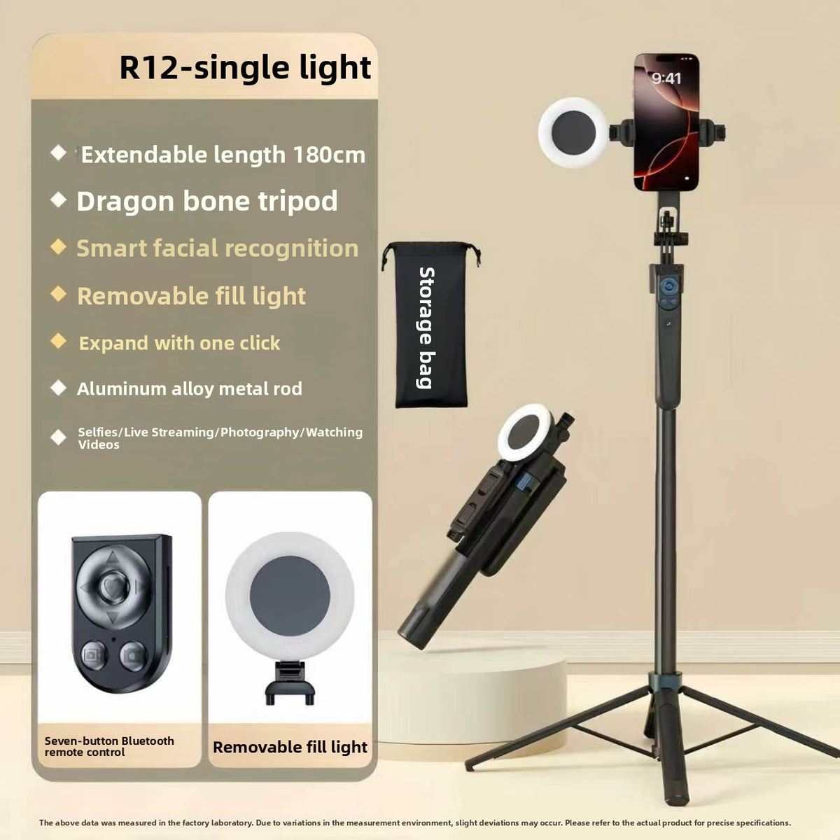 Phone Stand | R12, B181 & R29 Mount and Light Options