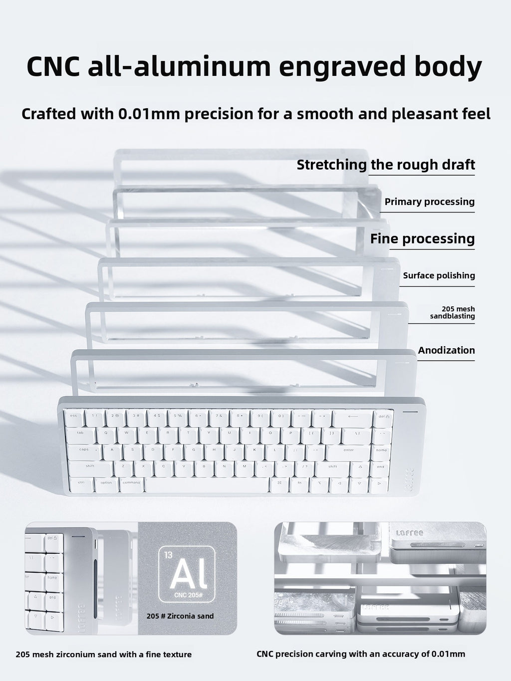 Wireless Mechanical Keyboard — detail view 2
