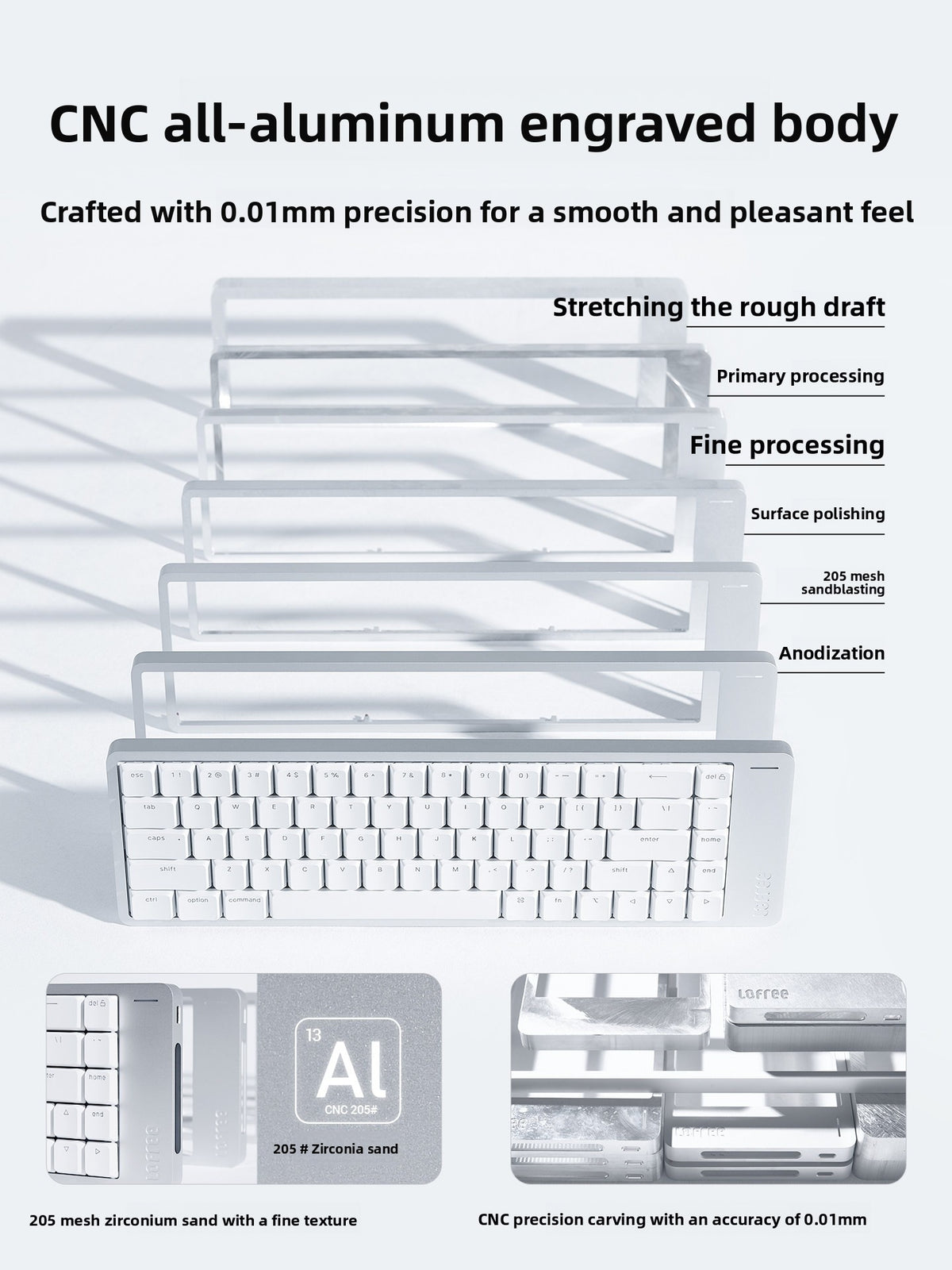 Wireless Mechanical Keyboard — detail view 2