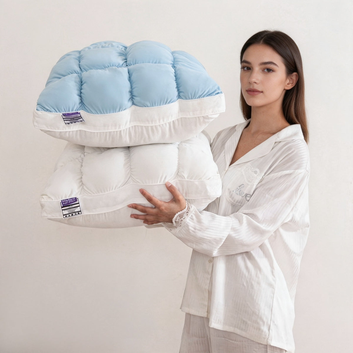 Cloud Flower Soft Pillow – 50 × 66 cm