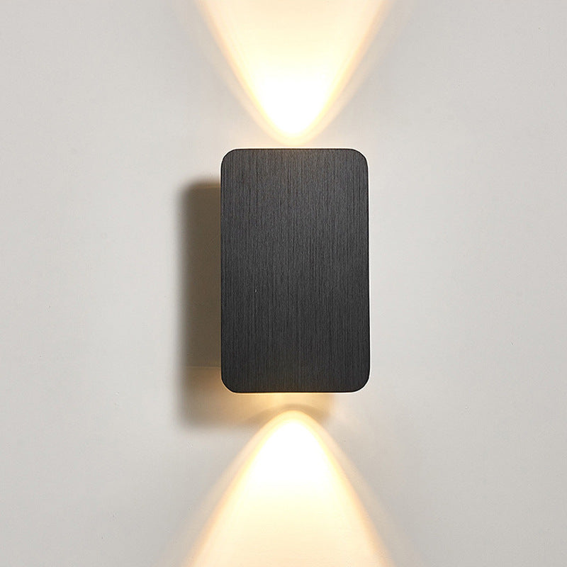 Brushed Aluminium LED Wall Lamp – Up & Down Lighting