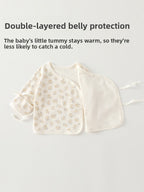 Newborn Cotton Long-Sleeve Bodysuit & Matching Hat Set