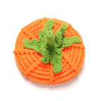 Baby Pumpkin Knitted Hat – Orange